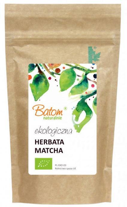 Herbata Matcha zielona BIO 100 g - Batom