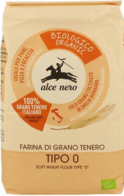 Mąka pszenna typ 00 - włoska do pizzy 1 kg - Alce Nero
