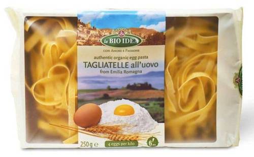 Makaron tagiatelle jajeczny - Tagliatelle Ekologiczny 250 g - La Bio Idea