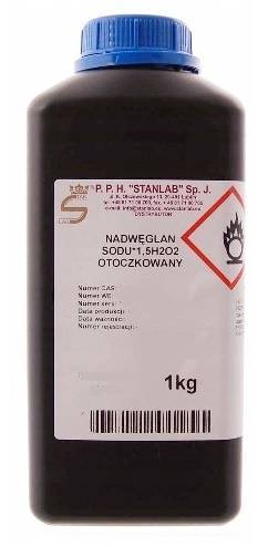 Nadwęglan Sodu Na2CO3*1,5H2O2 otoczkowany 1 kg - Stanlab