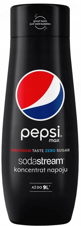 Syrop do saturatora Pepsi Max 440 ml SodaStream - koncentrat napoju Bez Cukru