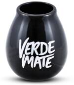 Tykwa ceramiczna Matero do yerba mate 350 ml Cebador - czarne Verde Mate
